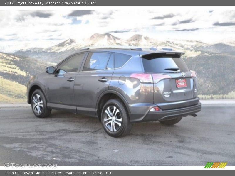 Magnetic Gray Metallic / Black 2017 Toyota RAV4 LE