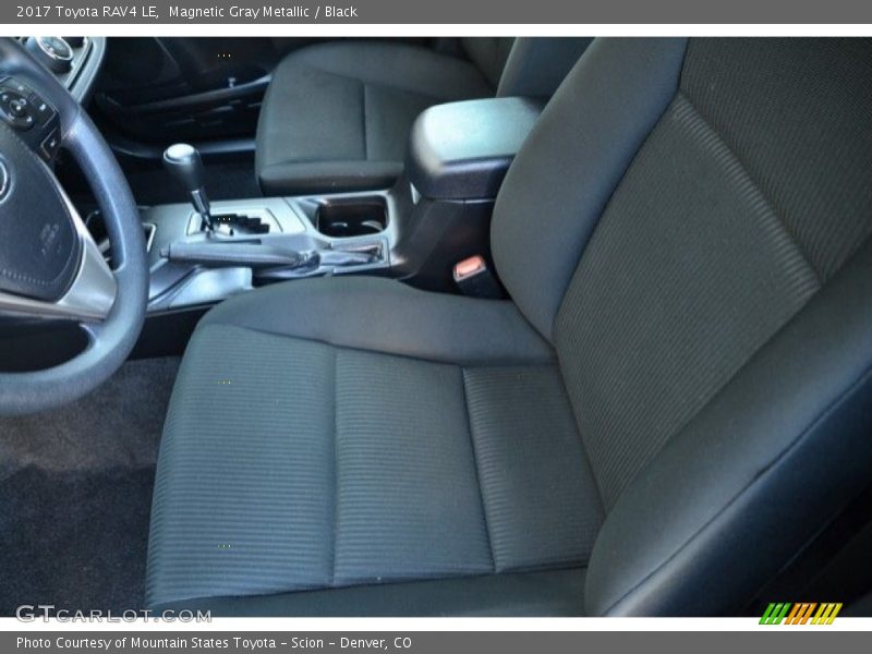 Magnetic Gray Metallic / Black 2017 Toyota RAV4 LE