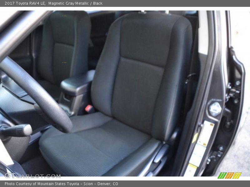 Magnetic Gray Metallic / Black 2017 Toyota RAV4 LE