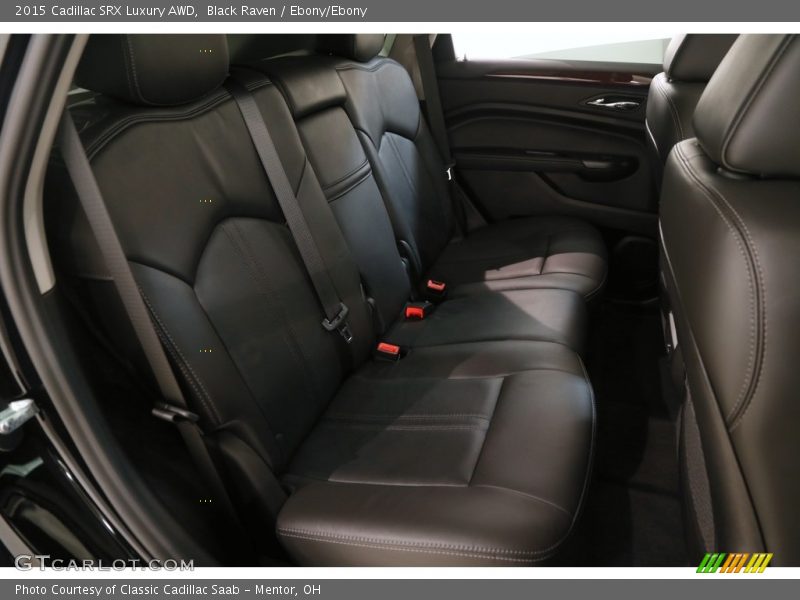Black Raven / Ebony/Ebony 2015 Cadillac SRX Luxury AWD
