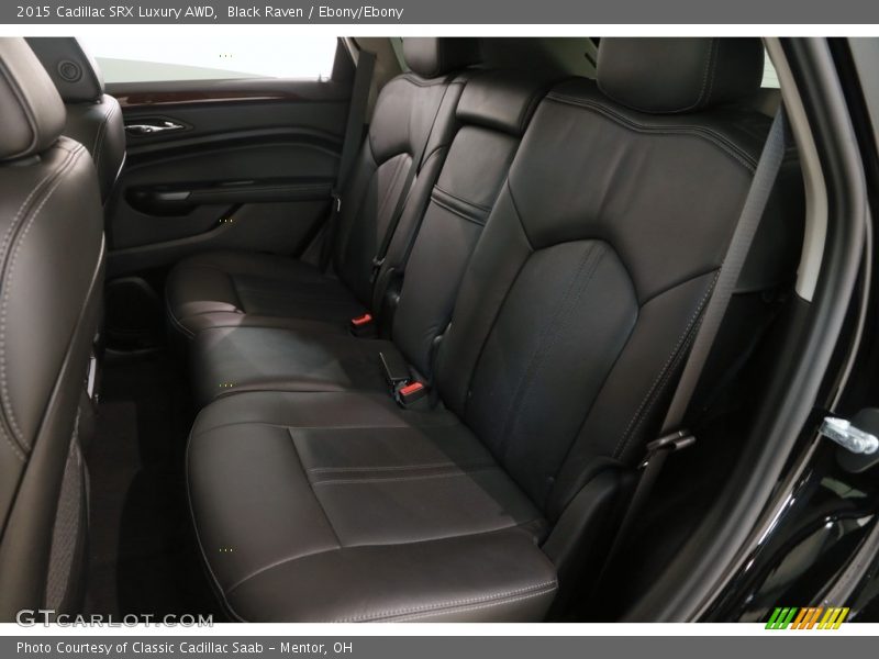 Black Raven / Ebony/Ebony 2015 Cadillac SRX Luxury AWD
