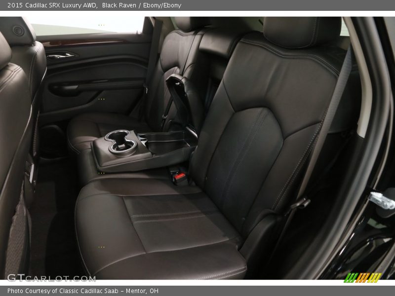 Black Raven / Ebony/Ebony 2015 Cadillac SRX Luxury AWD
