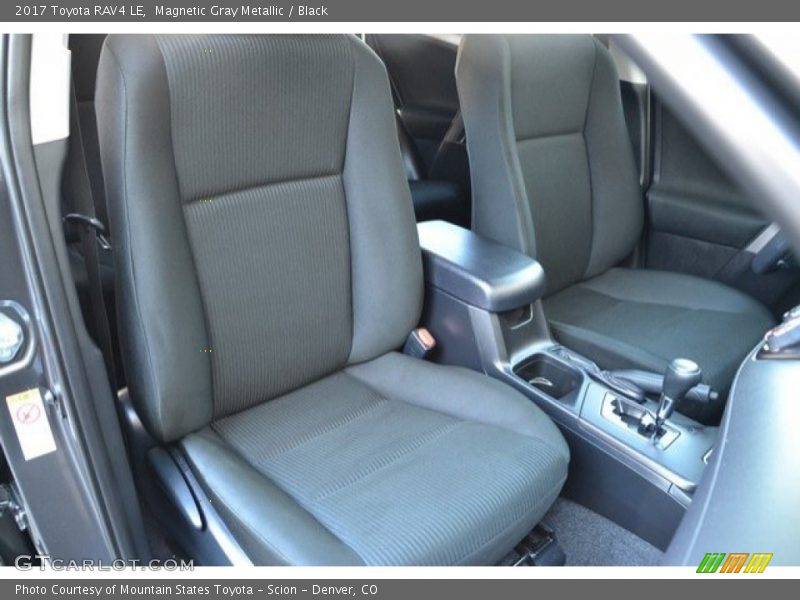 Magnetic Gray Metallic / Black 2017 Toyota RAV4 LE
