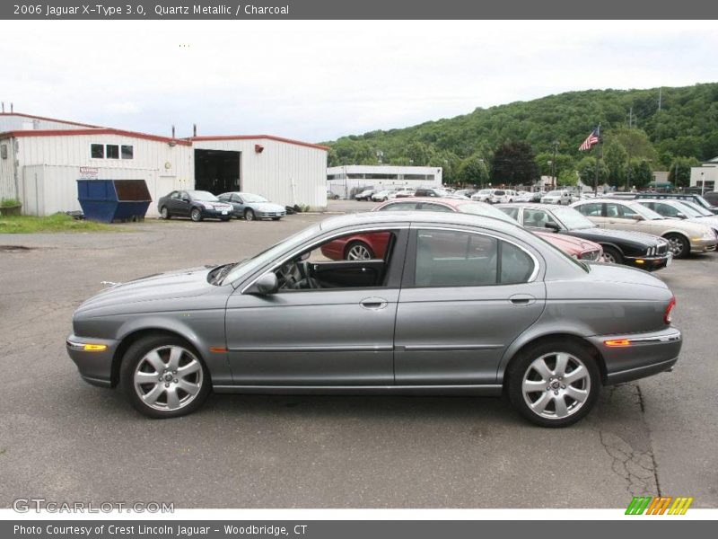 Quartz Metallic / Charcoal 2006 Jaguar X-Type 3.0
