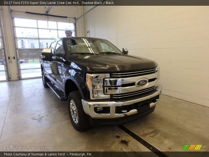 Shadow Black / Black 2017 Ford F250 Super Duty Lariat Crew Cab 4x4