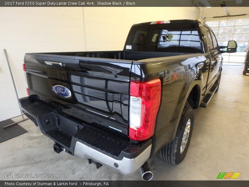 Shadow Black / Black 2017 Ford F250 Super Duty Lariat Crew Cab 4x4