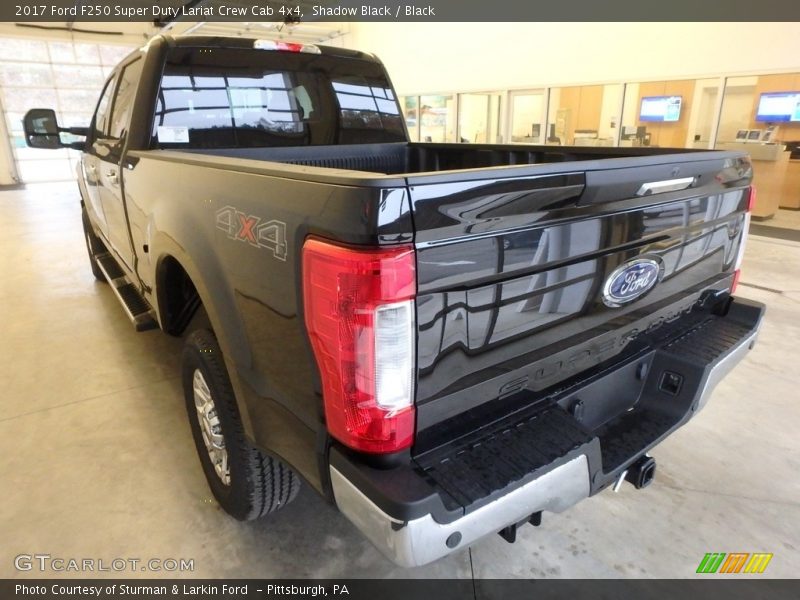 Shadow Black / Black 2017 Ford F250 Super Duty Lariat Crew Cab 4x4