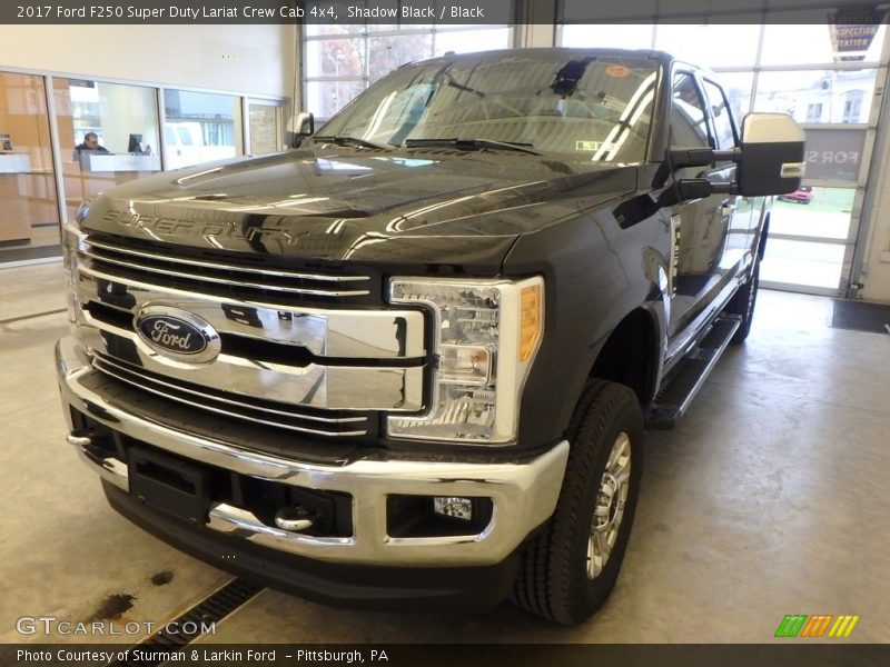 Shadow Black / Black 2017 Ford F250 Super Duty Lariat Crew Cab 4x4