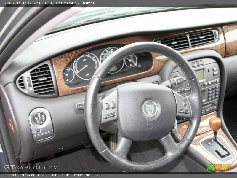 Quartz Metallic / Charcoal 2006 Jaguar X-Type 3.0