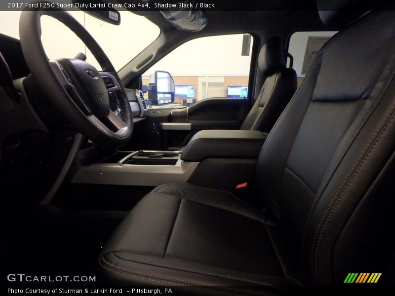 Shadow Black / Black 2017 Ford F250 Super Duty Lariat Crew Cab 4x4