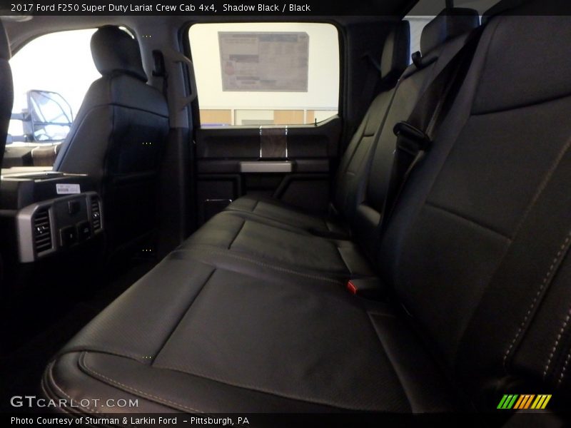 Shadow Black / Black 2017 Ford F250 Super Duty Lariat Crew Cab 4x4