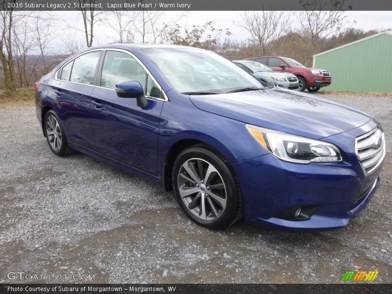 Lapis Blue Pearl / Warm Ivory 2016 Subaru Legacy 2.5i Limited