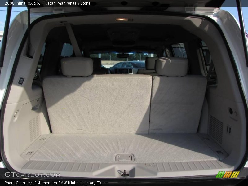Tuscan Pearl White / Stone 2008 Infiniti QX 56