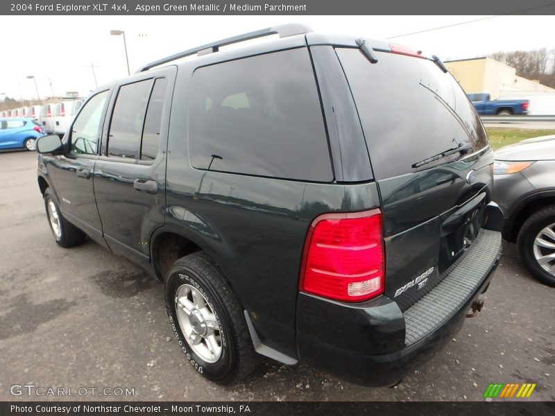 Aspen Green Metallic / Medium Parchment 2004 Ford Explorer XLT 4x4