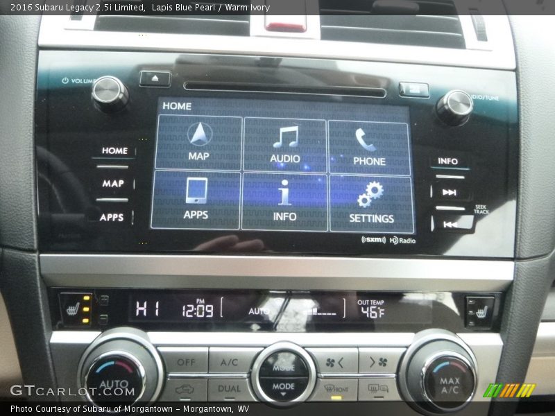 Lapis Blue Pearl / Warm Ivory 2016 Subaru Legacy 2.5i Limited