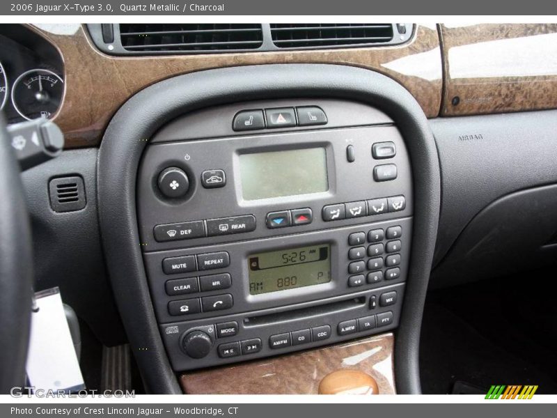 Quartz Metallic / Charcoal 2006 Jaguar X-Type 3.0