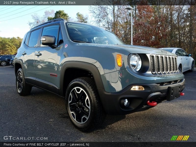 Anvil / Black 2017 Jeep Renegade Trailhawk 4x4