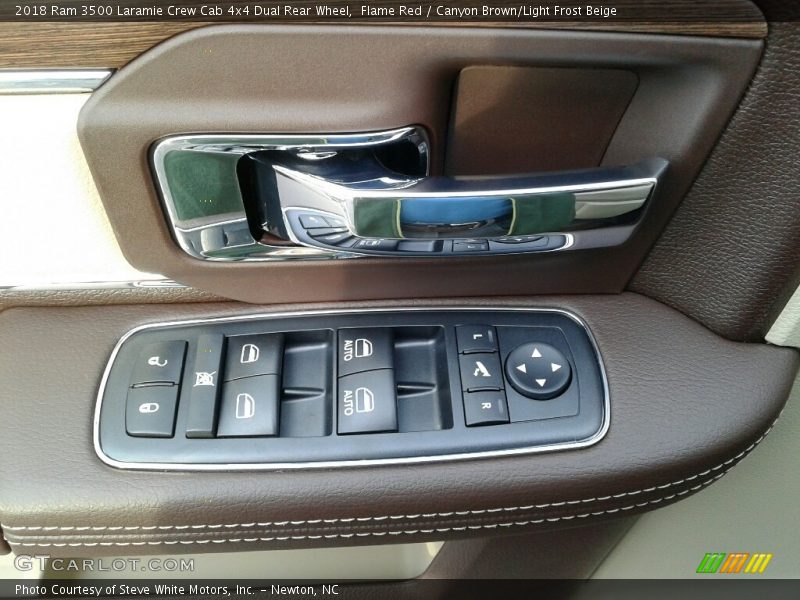 Controls of 2018 3500 Laramie Crew Cab 4x4 Dual Rear Wheel
