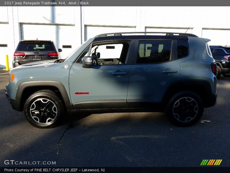 Anvil / Black 2017 Jeep Renegade Trailhawk 4x4