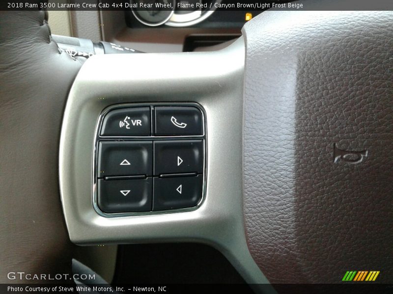 Controls of 2018 3500 Laramie Crew Cab 4x4 Dual Rear Wheel