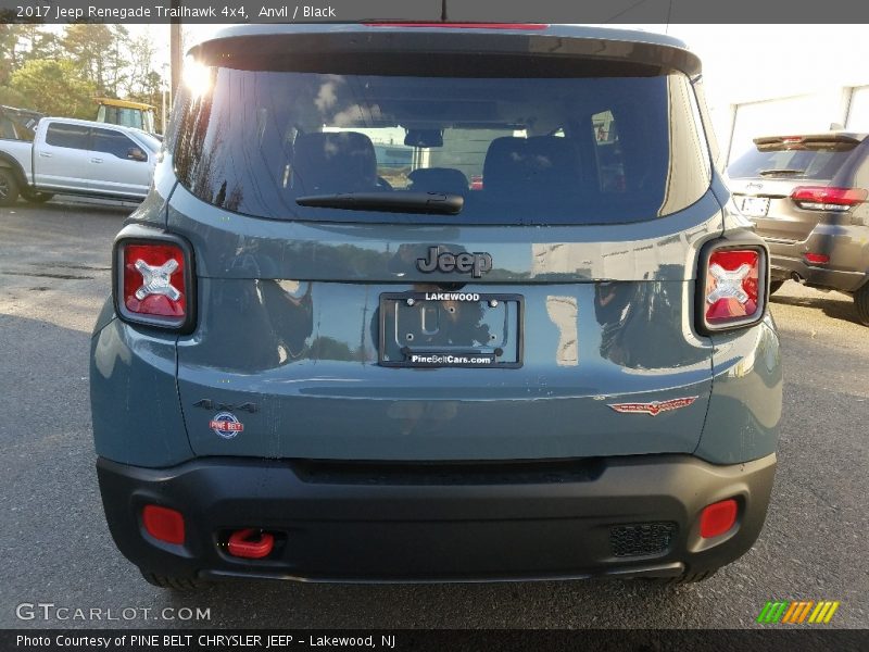 Anvil / Black 2017 Jeep Renegade Trailhawk 4x4