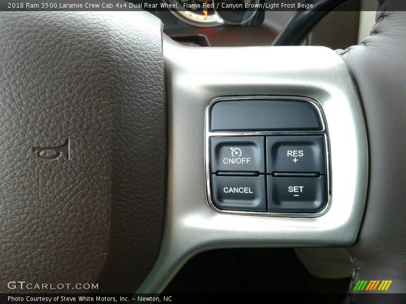 Controls of 2018 3500 Laramie Crew Cab 4x4 Dual Rear Wheel