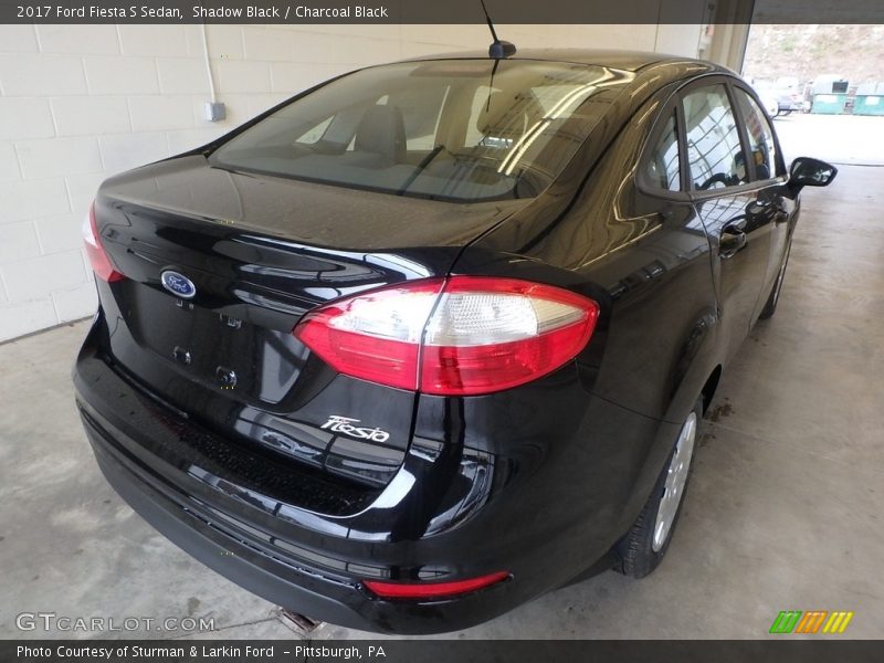 Shadow Black / Charcoal Black 2017 Ford Fiesta S Sedan