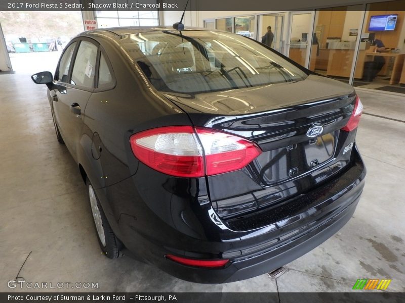 Shadow Black / Charcoal Black 2017 Ford Fiesta S Sedan