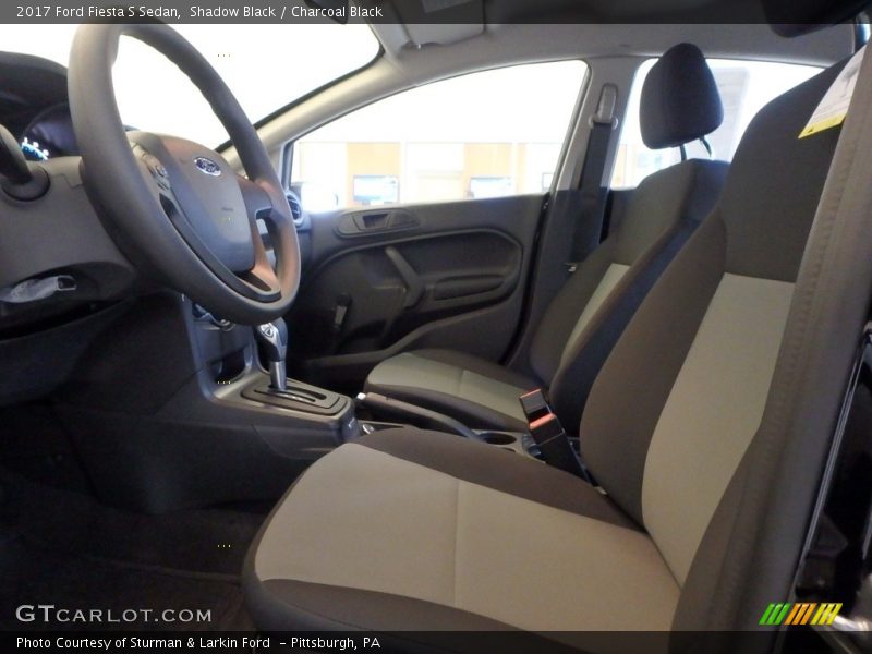 Shadow Black / Charcoal Black 2017 Ford Fiesta S Sedan