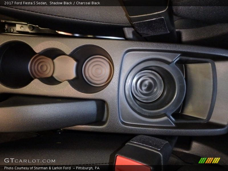 Shadow Black / Charcoal Black 2017 Ford Fiesta S Sedan
