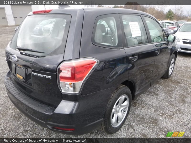 Dark Gray Metallic / Platinum 2018 Subaru Forester 2.5i