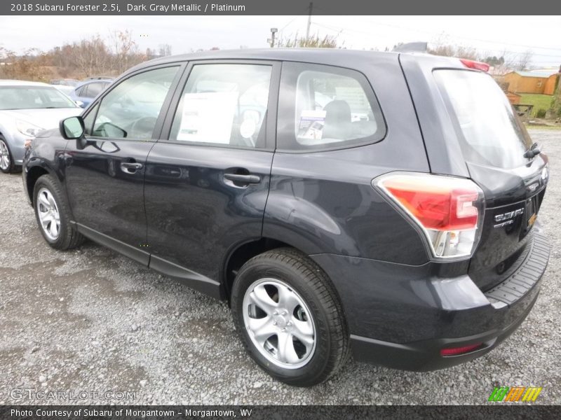 Dark Gray Metallic / Platinum 2018 Subaru Forester 2.5i