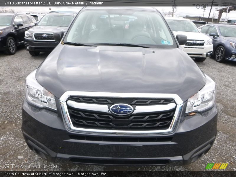 Dark Gray Metallic / Platinum 2018 Subaru Forester 2.5i