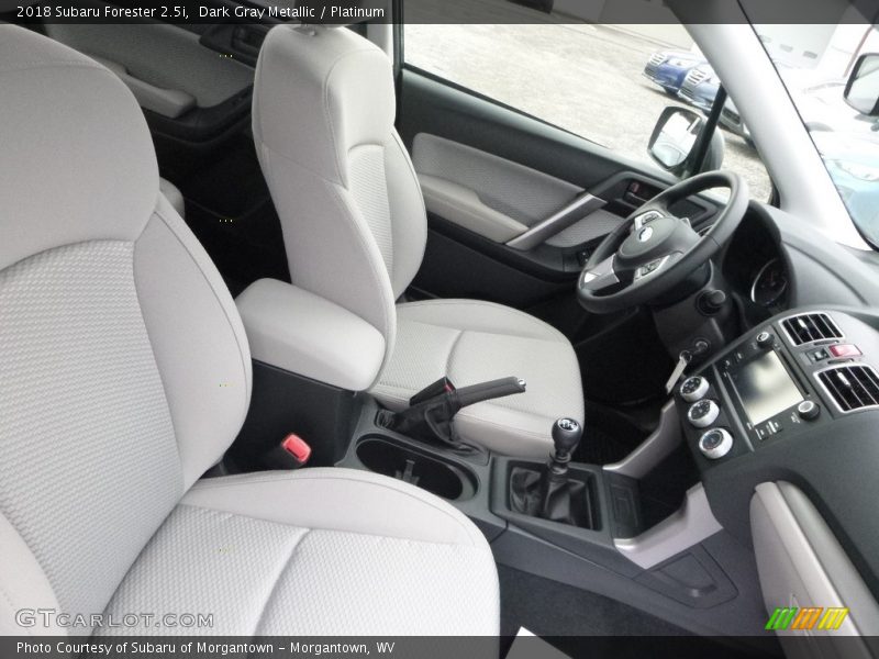 Dark Gray Metallic / Platinum 2018 Subaru Forester 2.5i