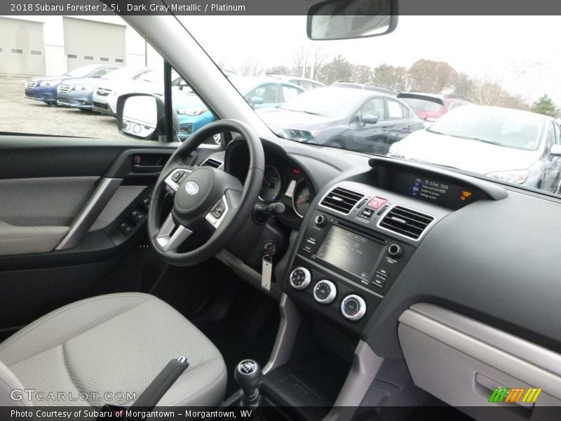 Dark Gray Metallic / Platinum 2018 Subaru Forester 2.5i