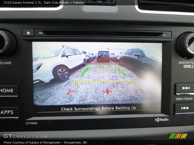 Dark Gray Metallic / Platinum 2018 Subaru Forester 2.5i