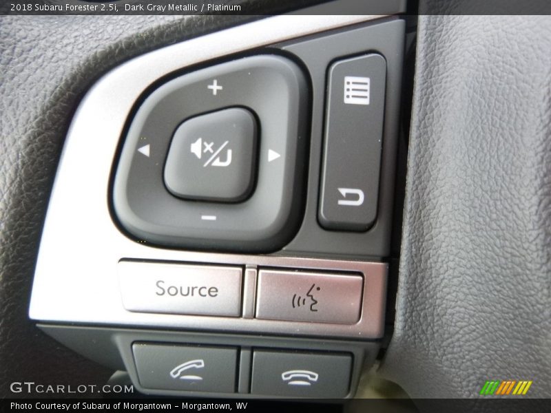 Dark Gray Metallic / Platinum 2018 Subaru Forester 2.5i