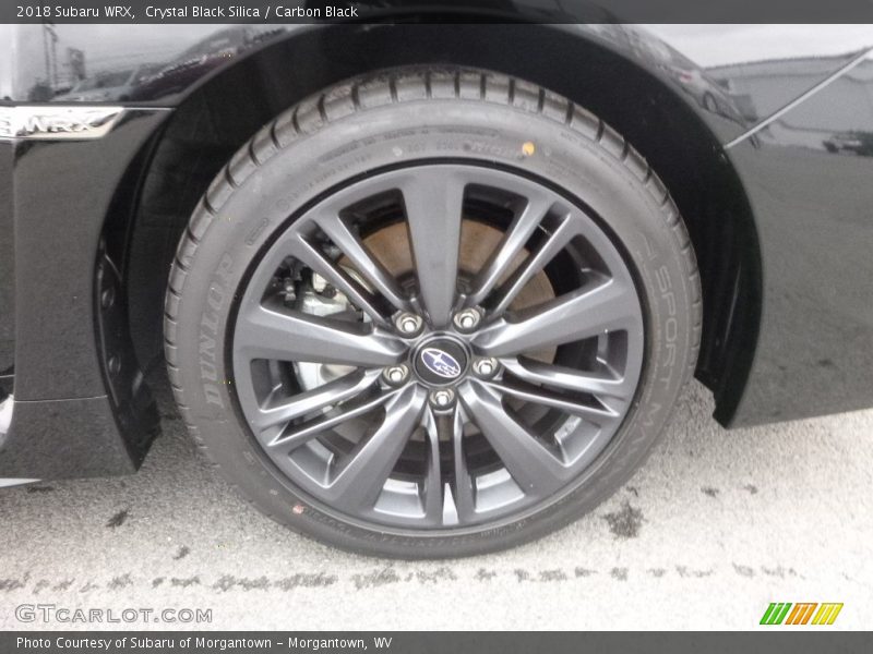 Crystal Black Silica / Carbon Black 2018 Subaru WRX