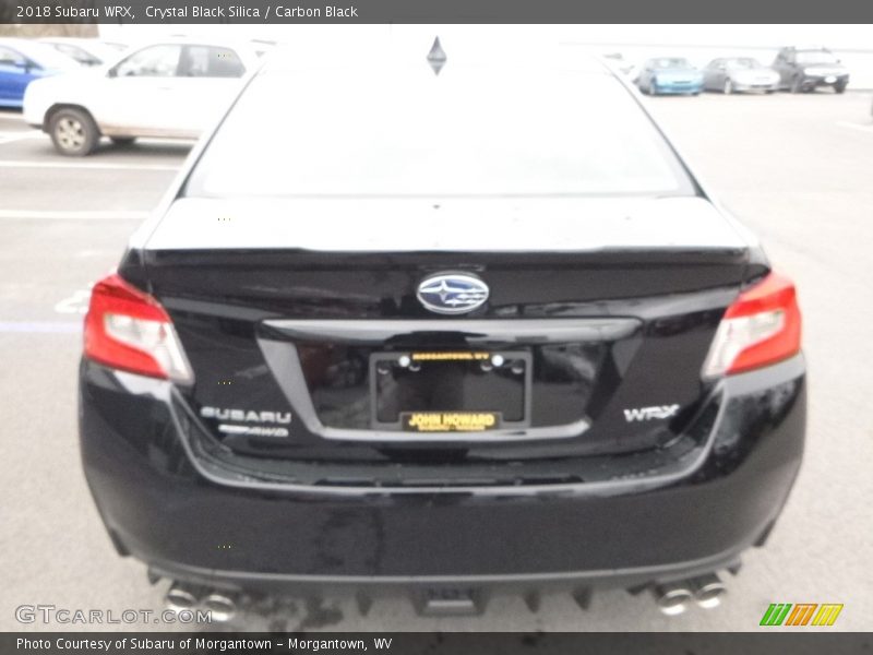 Crystal Black Silica / Carbon Black 2018 Subaru WRX
