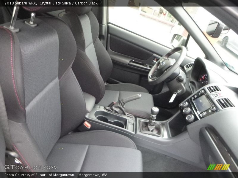 Front Seat of 2018 WRX 
