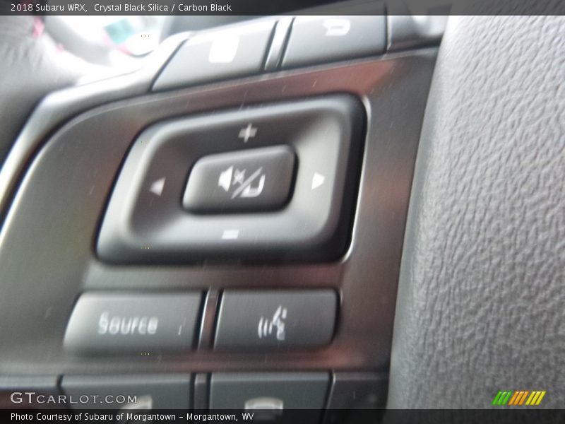 Crystal Black Silica / Carbon Black 2018 Subaru WRX