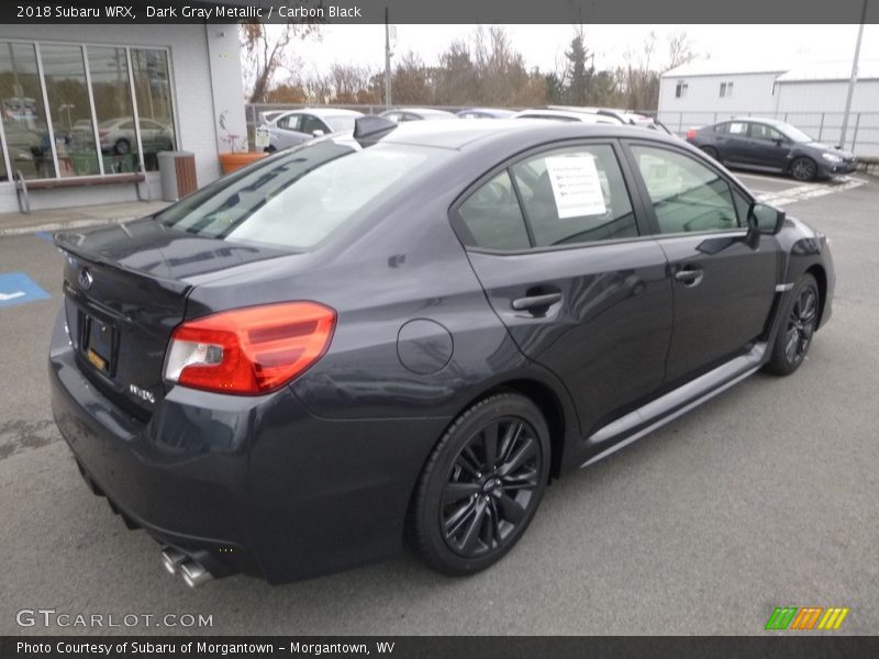 Dark Gray Metallic / Carbon Black 2018 Subaru WRX