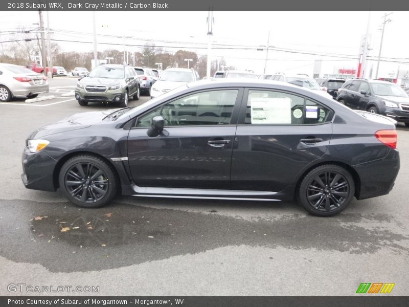 Dark Gray Metallic / Carbon Black 2018 Subaru WRX