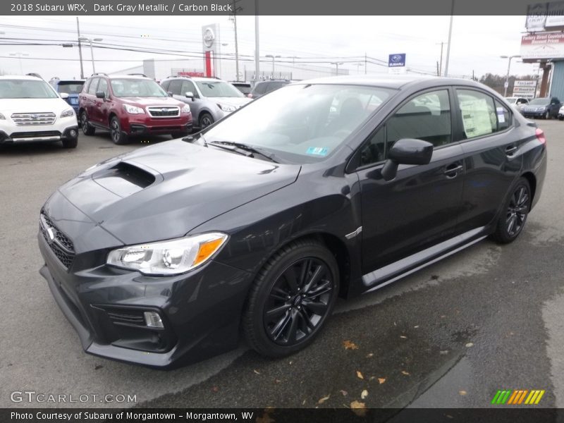 Dark Gray Metallic / Carbon Black 2018 Subaru WRX