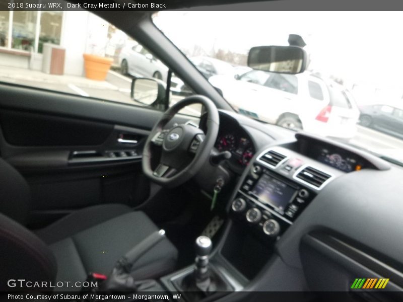 Dark Gray Metallic / Carbon Black 2018 Subaru WRX