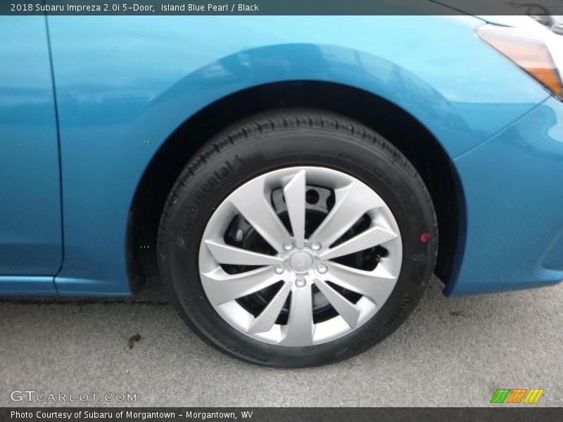 Island Blue Pearl / Black 2018 Subaru Impreza 2.0i 5-Door
