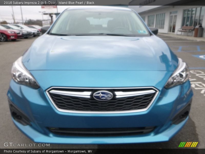 Island Blue Pearl / Black 2018 Subaru Impreza 2.0i 5-Door