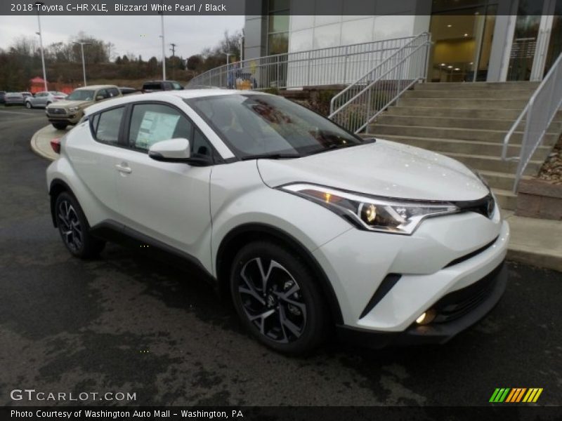Blizzard White Pearl / Black 2018 Toyota C-HR XLE