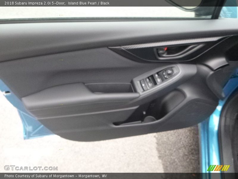 Island Blue Pearl / Black 2018 Subaru Impreza 2.0i 5-Door
