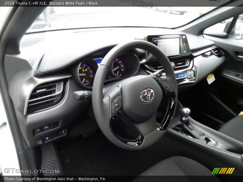 Blizzard White Pearl / Black 2018 Toyota C-HR XLE